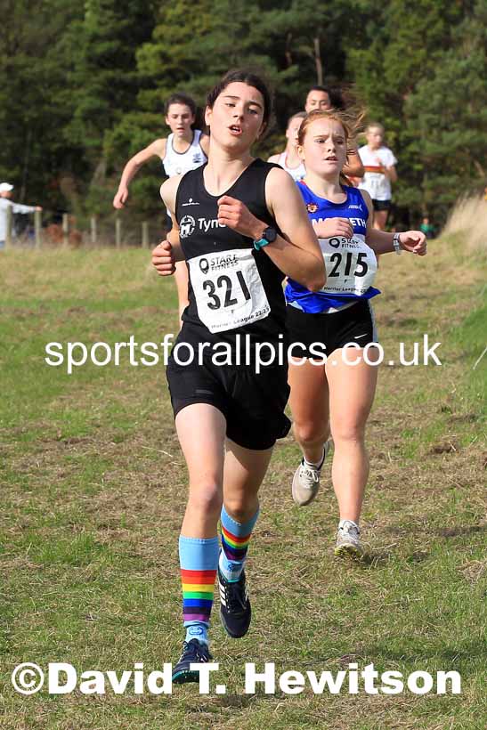 Girls under-15s 2022 NEHL Druridge Bay, Northumberland, Sunday, October 9th. Photo: David T. Hewitson/Sports for All Pics